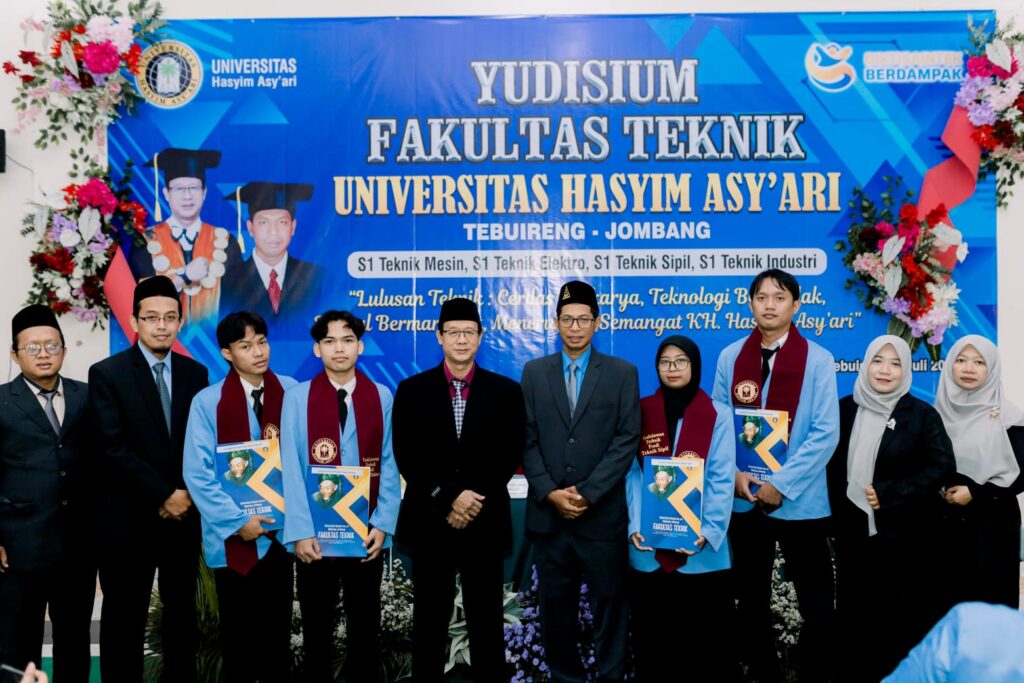 Yudisium Fakultas Teknik Unhasy, Luluskan 73 Mahasiswa