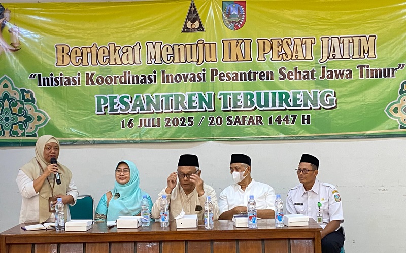Dinkes Jombang Ajak Santri Wujudkan Pesantren Bersih dan Sehat