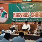 Kiai Abdul Aziz Sukarto Pimpin Ngaji Shahih Bukhari Bersama Pengurus RMI PBNU di Tebuireng