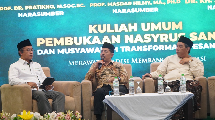 Prof. Masdar Hilmy Ingatkan Kaum Pesantren agar Miliki Nalar Nubuwwah