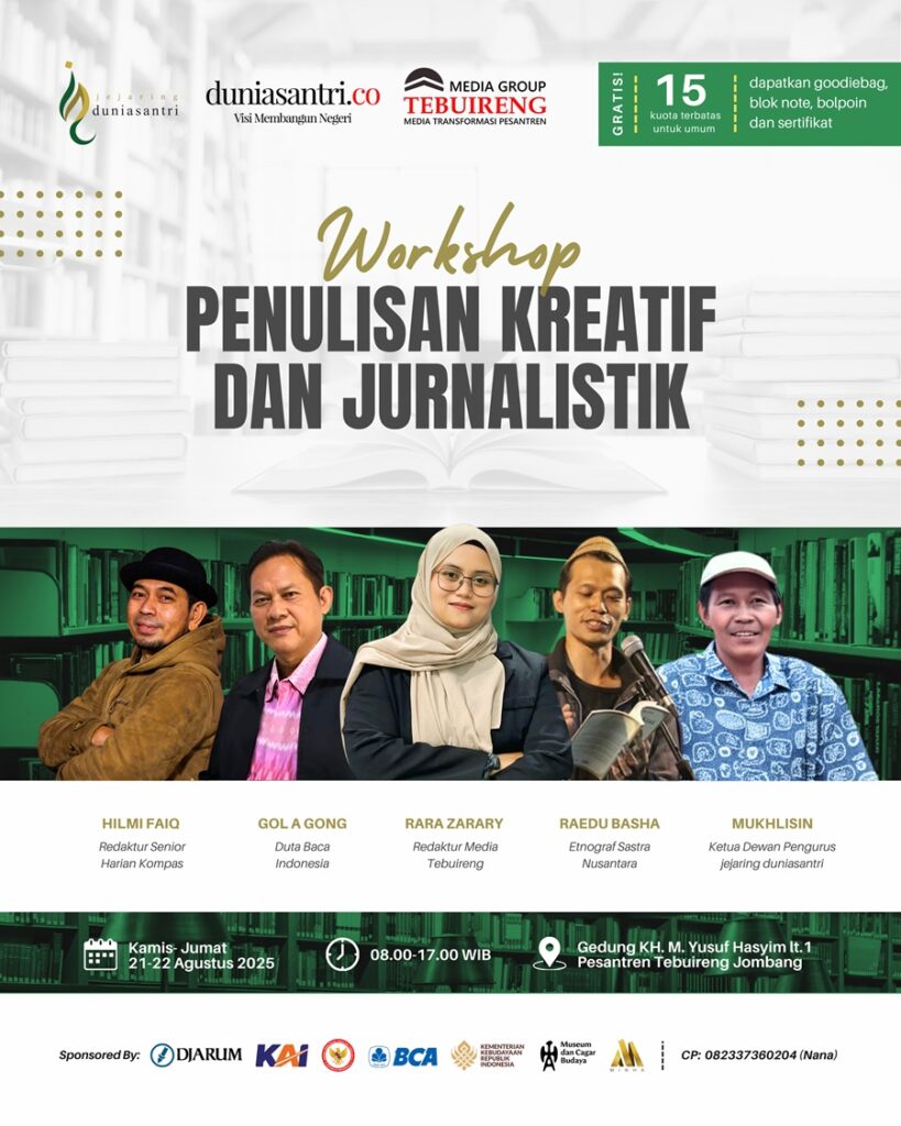 Bersama Tebuireng Media Group, Jejaring Duniasantri Gelar 3 Acara Besar di Tebuireng