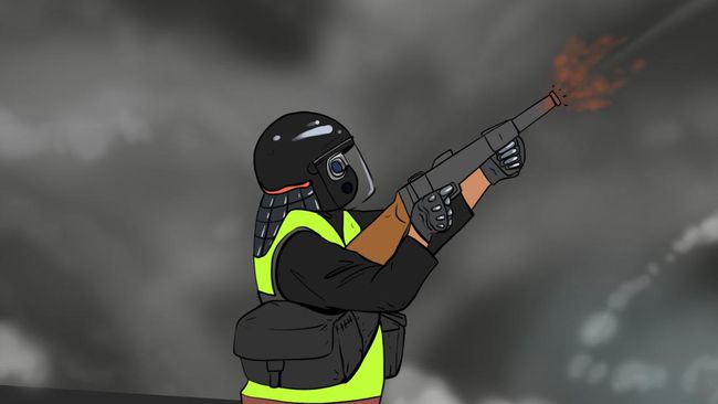 Dara dan Gas Air Mata