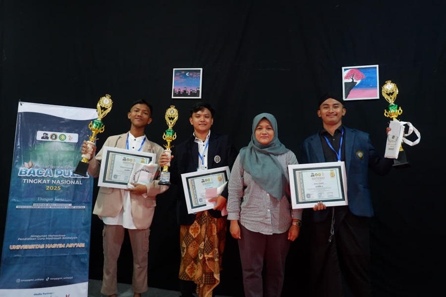Bacakan Puisi Santri dan Kiai, Mahasantri Sabet Juara 3 Tingkat Nasional