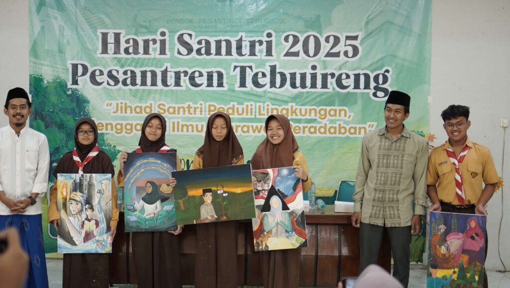 Semarak HSN 2025, Lomba Melukis Santri Tebuireng Angkat Tema Jihad Lingkungan