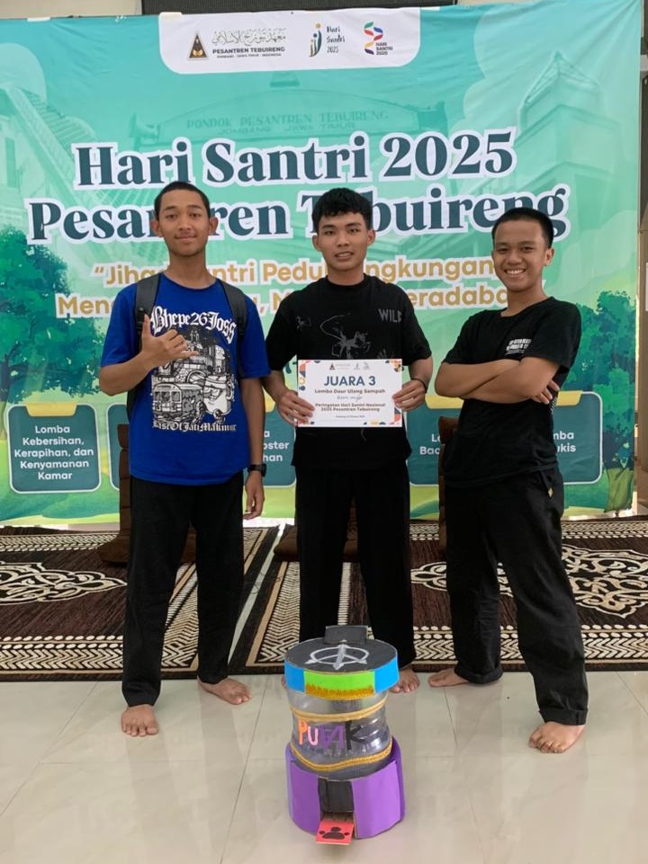 Ini Peraih Juara 3 Lomba Daur Ulang Sampah di HSN 2025