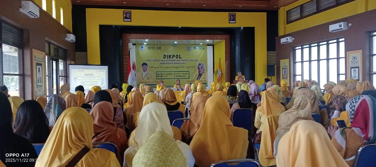 Golkar Kabupaten Bandung Gelar Pendidikan Politik untuk Kader Perempuan KPPG